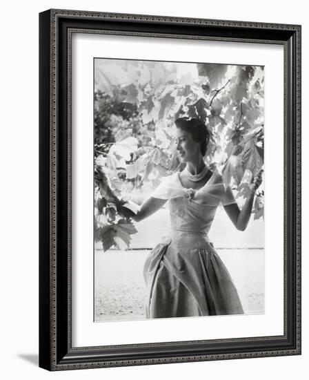 Portrait of the Late Princess Margaret, Countess of Snowdon, 21 August 1930 - 9 February 2002-Cecil Beaton-Framed Photographic Print