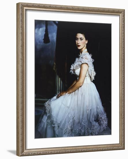 Portrait of the Late Princess Margaret, Countess of Snowdon, 21 August 1930 - 9 February 2002-Cecil Beaton-Framed Photographic Print