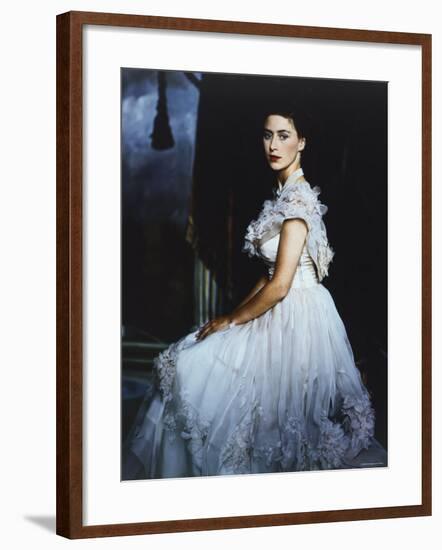 Portrait of the Late Princess Margaret, Countess of Snowdon, 21 August 1930 - 9 February 2002-Cecil Beaton-Framed Photographic Print