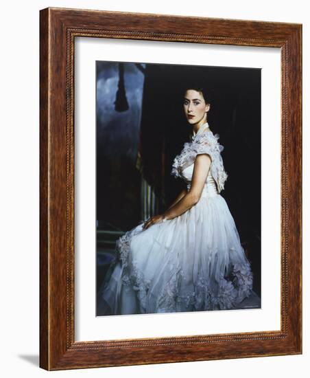 Portrait of the Late Princess Margaret, Countess of Snowdon, 21 August 1930 - 9 February 2002-Cecil Beaton-Framed Photographic Print