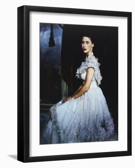 Portrait of the Late Princess Margaret, Countess of Snowdon, 21 August 1930 - 9 February 2002-Cecil Beaton-Framed Photographic Print