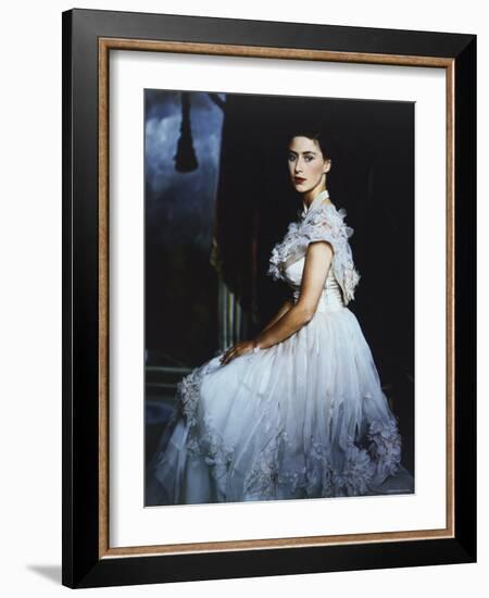 Portrait of the Late Princess Margaret, Countess of Snowdon, 21 August 1930 - 9 February 2002-Cecil Beaton-Framed Photographic Print