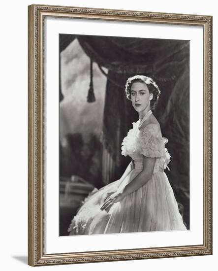 Portrait of the Late Princess Margaret, Countess of Snowdon, 21 August 1930 - 9 February 2002-Cecil Beaton-Framed Photographic Print