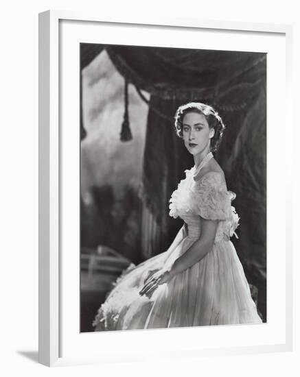 Portrait of the Late Princess Margaret, Countess of Snowdon, 21 August 1930 - 9 February 2002-Cecil Beaton-Framed Photographic Print