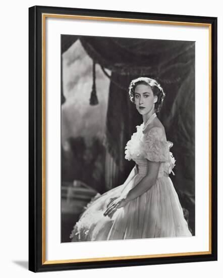 Portrait of the Late Princess Margaret, Countess of Snowdon, 21 August 1930 - 9 February 2002-Cecil Beaton-Framed Photographic Print