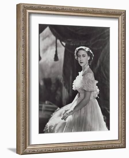 Portrait of the Late Princess Margaret, Countess of Snowdon, 21 August 1930 - 9 February 2002-Cecil Beaton-Framed Photographic Print