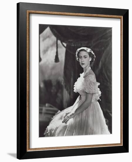 Portrait of the Late Princess Margaret, Countess of Snowdon, 21 August 1930 - 9 February 2002-Cecil Beaton-Framed Photographic Print