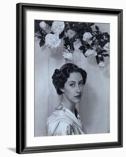 Portrait of the Late Princess Margaret, Countess of Snowdon, 21 August 1930 - 9 February 2002-Cecil Beaton-Framed Photographic Print