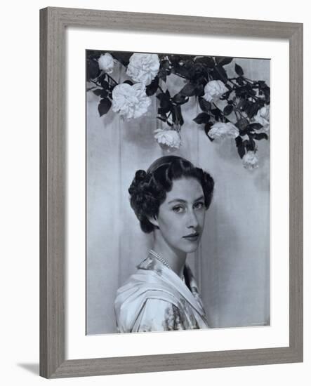 Portrait of the Late Princess Margaret, Countess of Snowdon, 21 August 1930 - 9 February 2002-Cecil Beaton-Framed Photographic Print