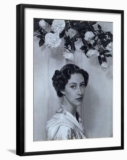 Portrait of the Late Princess Margaret, Countess of Snowdon, 21 August 1930 - 9 February 2002-Cecil Beaton-Framed Photographic Print