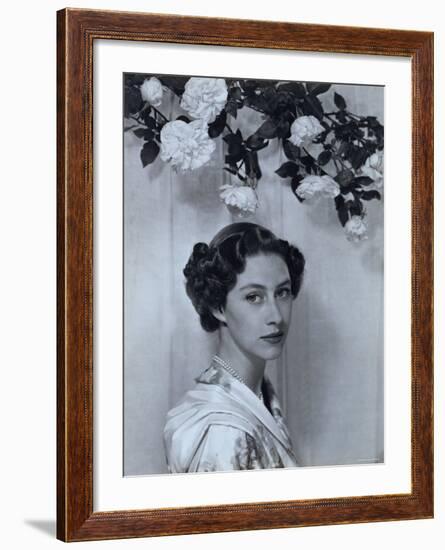 Portrait of the Late Princess Margaret, Countess of Snowdon, 21 August 1930 - 9 February 2002-Cecil Beaton-Framed Photographic Print