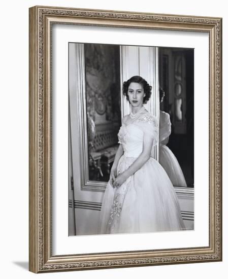 Portrait of the Late Princess Margaret, Countess of Snowdon, 21 August 1930 - 9 February 2002-Cecil Beaton-Framed Photographic Print