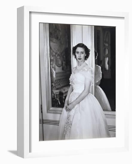 Portrait of the Late Princess Margaret, Countess of Snowdon, 21 August 1930 - 9 February 2002-Cecil Beaton-Framed Photographic Print