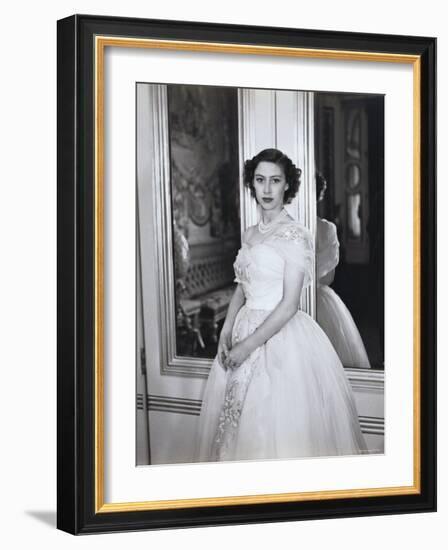 Portrait of the Late Princess Margaret, Countess of Snowdon, 21 August 1930 - 9 February 2002-Cecil Beaton-Framed Photographic Print