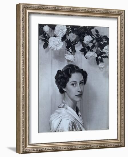 Portrait of the Late Princess Margaret, Countess of Snowdon, 21 August 1930 - 9 February 2002-Cecil Beaton-Framed Photographic Print