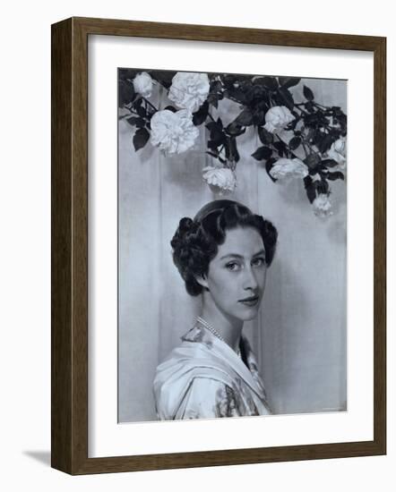 Portrait of the Late Princess Margaret, Countess of Snowdon, 21 August 1930 - 9 February 2002-Cecil Beaton-Framed Photographic Print