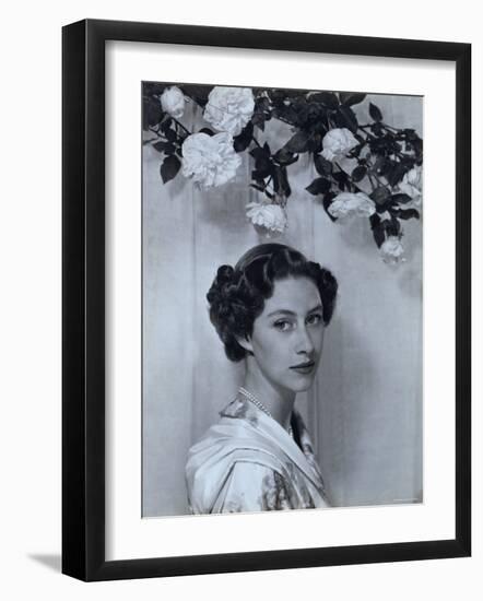 Portrait of the Late Princess Margaret, Countess of Snowdon, 21 August 1930 - 9 February 2002-Cecil Beaton-Framed Photographic Print