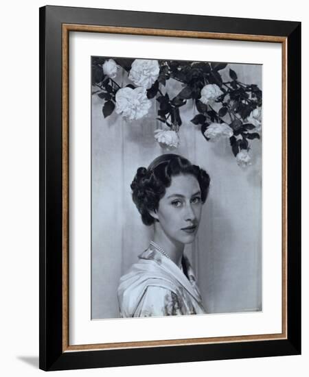 Portrait of the Late Princess Margaret, Countess of Snowdon, 21 August 1930 - 9 February 2002-Cecil Beaton-Framed Photographic Print