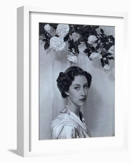 Portrait of the Late Princess Margaret, Countess of Snowdon, 21 August 1930 - 9 February 2002-Cecil Beaton-Framed Photographic Print