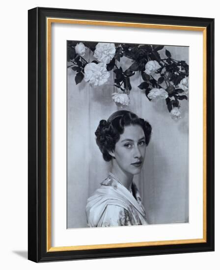 Portrait of the Late Princess Margaret, Countess of Snowdon, 21 August 1930 - 9 February 2002-Cecil Beaton-Framed Photographic Print