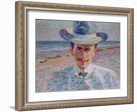 Portrait of the Lawyer-Umberto Boccioni-Framed Giclee Print