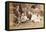 Portrait of the MacDonald Family with Lewis Carroll, 1863-Lewis Carroll-Framed Premier Image Canvas