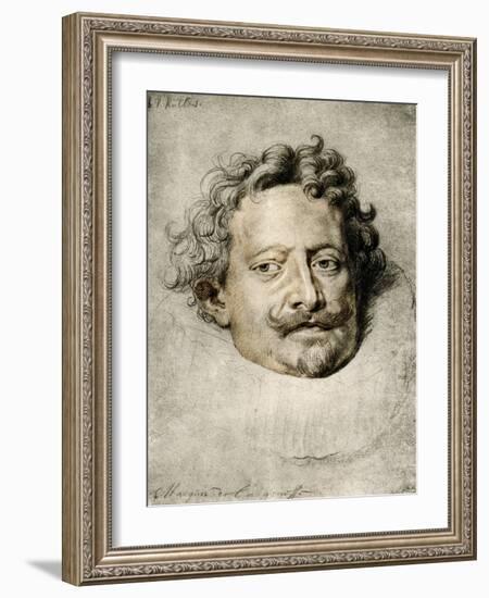 Portrait of the Marquis De La Genesse-Peter Paul Rubens-Framed Giclee Print