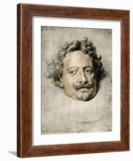 Portrait of the Marquis De La Genesse-Peter Paul Rubens-Framed Giclee Print