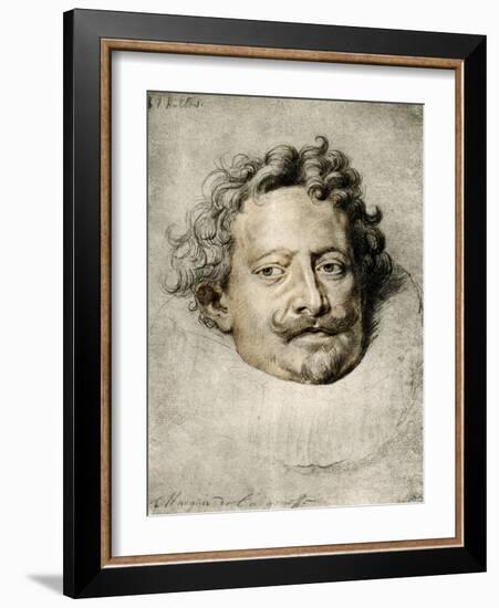 Portrait of the Marquis De La Genesse-Peter Paul Rubens-Framed Giclee Print