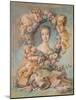 Portrait of the Marquise De Pompadour (1721-1764)-Francois Boucher-Mounted Giclee Print