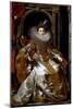 Portrait of the Marquise Maria Serra Pallavicino (Oil on Canvas, 1606)-Peter Paul Rubens-Mounted Giclee Print