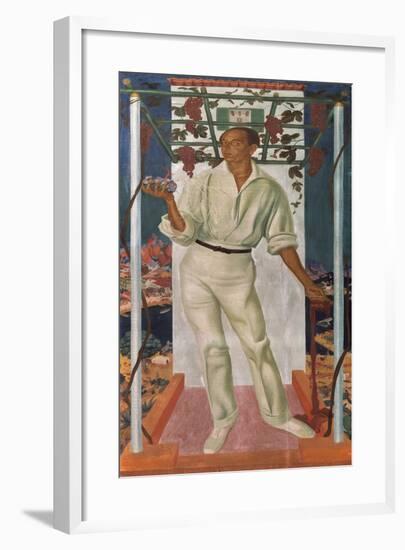 Portrait of the Mexican Artist Roberto Montenegro Nervo (1887-196), 1915-Alexander Yevgenyevich Yakovlev-Framed Giclee Print