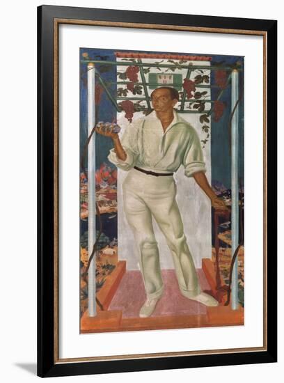 Portrait of the Mexican Artist Roberto Montenegro Nervo (1887-196), 1915-Alexander Yevgenyevich Yakovlev-Framed Giclee Print