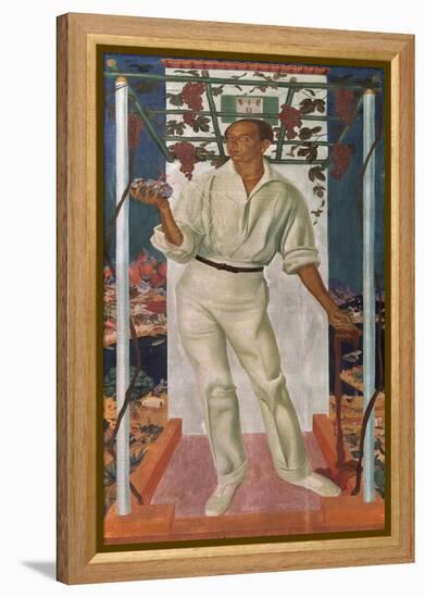 Portrait of the Mexican Artist Roberto Montenegro Nervo (1887-196), 1915-Alexander Yevgenyevich Yakovlev-Framed Premier Image Canvas