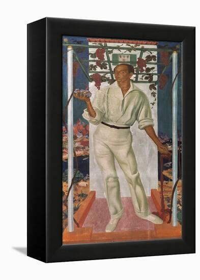 Portrait of the Mexican Artist Roberto Montenegro Nervo (1887-196), 1915-Alexander Yevgenyevich Yakovlev-Framed Premier Image Canvas