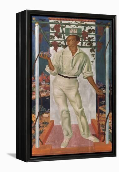 Portrait of the Mexican Artist Roberto Montenegro Nervo (1887-196), 1915-Alexander Yevgenyevich Yakovlev-Framed Premier Image Canvas