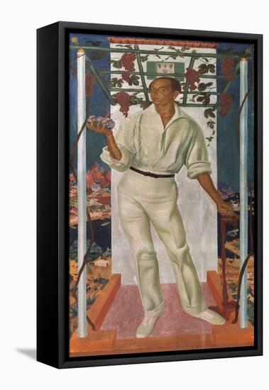 Portrait of the Mexican Artist Roberto Montenegro Nervo (1887-196), 1915-Alexander Yevgenyevich Yakovlev-Framed Premier Image Canvas