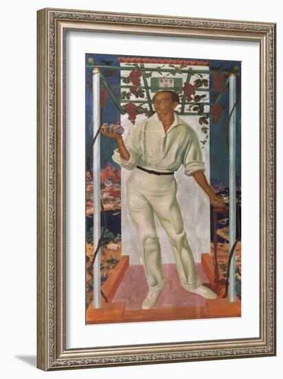 Portrait of the Mexican Artist Roberto Montenegro Nervo (1887-196), 1915-Alexander Yevgenyevich Yakovlev-Framed Giclee Print