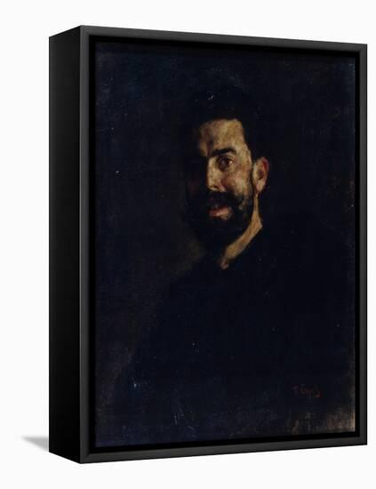 Portrait of the Opera Singer Francisco D?Andrade (1859-192), 1885-Valentin Alexandrovich Serov-Framed Premier Image Canvas