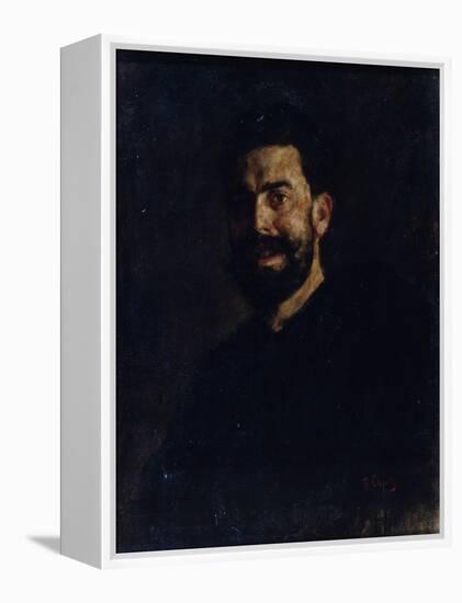 Portrait of the Opera Singer Francisco D?Andrade (1859-192), 1885-Valentin Alexandrovich Serov-Framed Premier Image Canvas