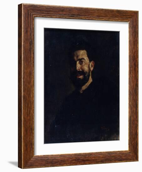 Portrait of the Opera Singer Francisco D?Andrade (1859-192), 1885-Valentin Alexandrovich Serov-Framed Giclee Print