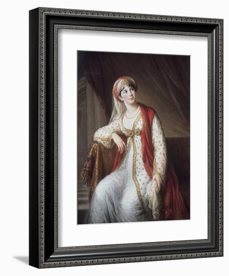 Portrait of the Opera Singer Grassini, c.1805-Elisabeth Louise Vigee-LeBrun-Framed Giclee Print