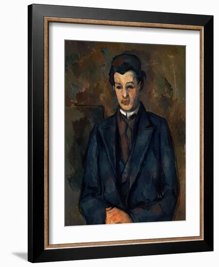 Portrait of the Painter Alfred Hauge, 1899-Paul Cézanne-Framed Giclee Print