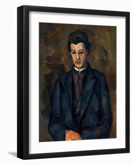 Portrait of the Painter Alfred Hauge, 1899-Paul Cézanne-Framed Giclee Print