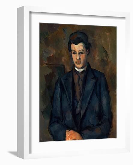 Portrait of the Painter Alfred Hauge, 1899-Paul Cézanne-Framed Giclee Print