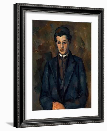 Portrait of the Painter Alfred Hauge, 1899-Paul Cézanne-Framed Giclee Print