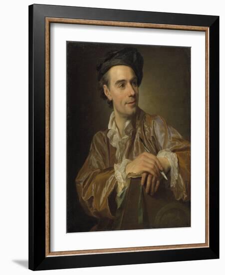 Portrait of the Painter Claude Joseph Vernet (1714-1789)-Alexander Roslin-Framed Giclee Print