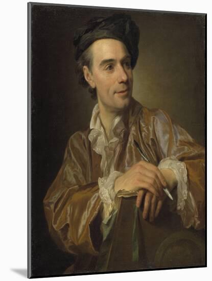 Portrait of the Painter Claude Joseph Vernet (1714-1789)-Alexander Roslin-Mounted Giclee Print