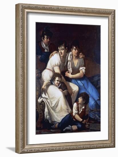 Portrait of the Painter's Family, 1807-Francesco Hayez-Framed Giclee Print