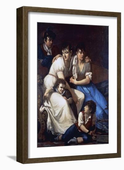 Portrait of the Painter's Family, 1807-Francesco Hayez-Framed Giclee Print